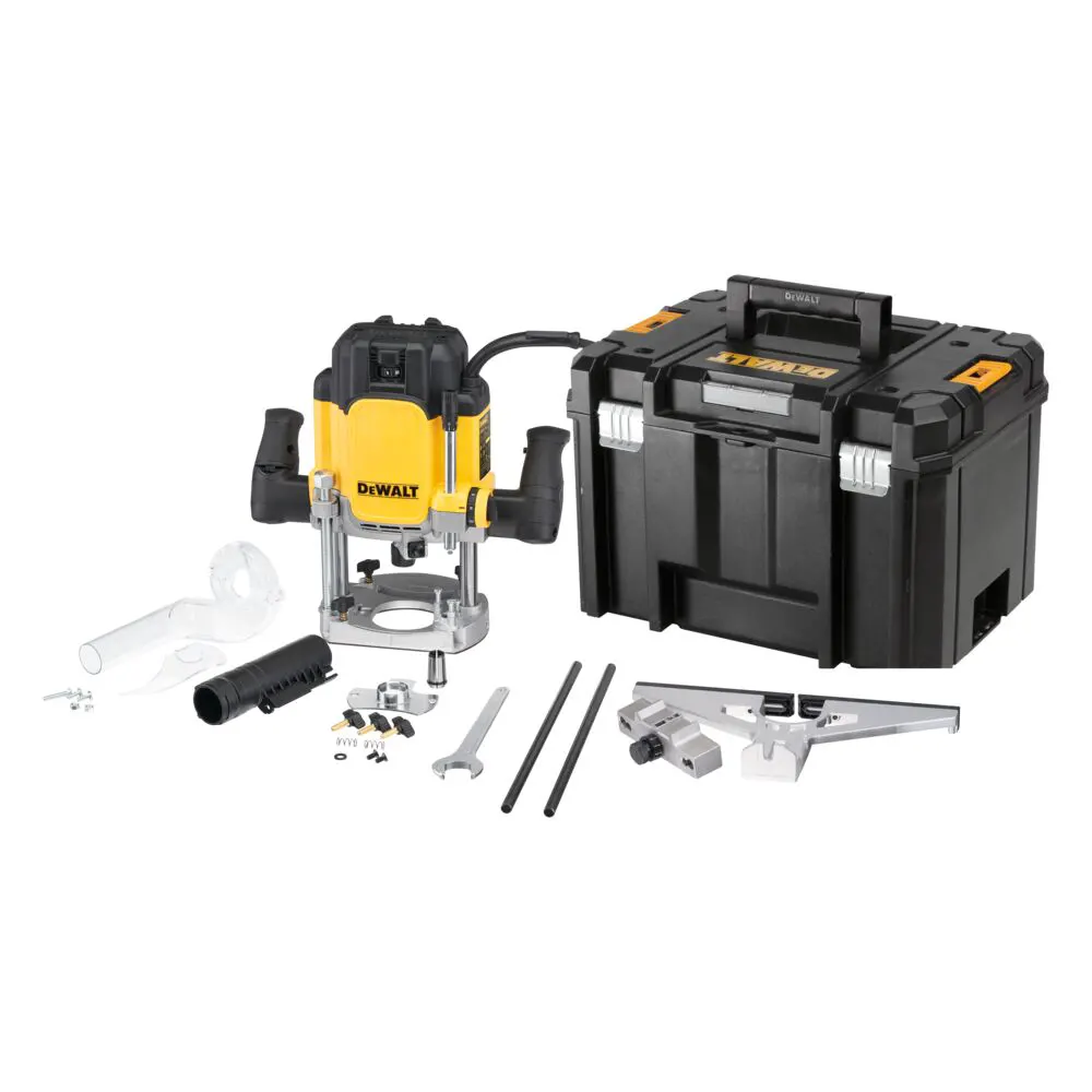 Професійний фрезер мережевий DeWALT DWE625KT : 2300Вт, цанга 8-12 (DWE625KT) Київ - фото 2