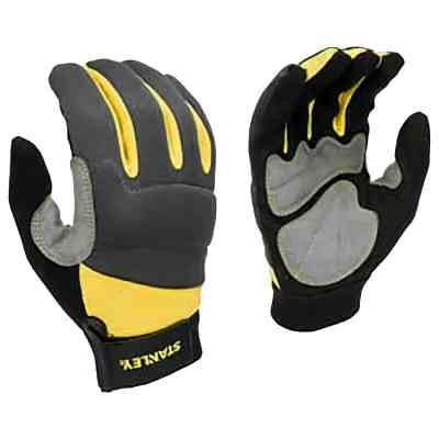 Захисні рукавиці Stanley розмір L/9, з додатковими накладками на долоні та пальцях (SY660L) Вінниця