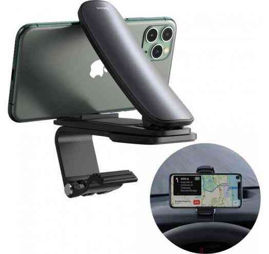 Автомобільний тримач Baseus Big Mouth Pro Car Mount SUDZ-A01 (Чорний) Миколаїв