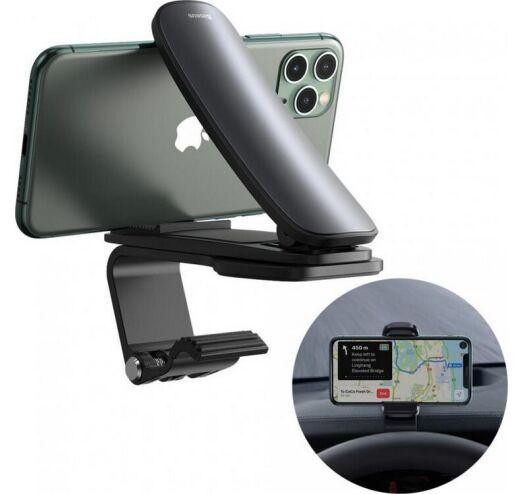 Автомобильный держатель телефона Baseus Big Mouth Pro Car Mount SUDZ-A01 (Черный) Николаев - изображение 5