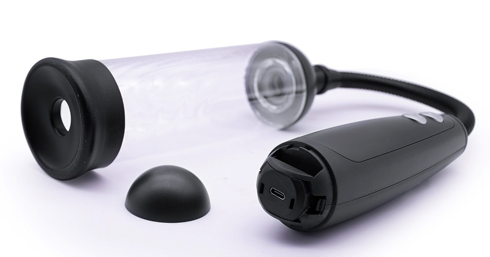Автоматична вакуумна помпа із зарядкою від USB CANWIN Penis Pump - P403AU Sex Aura Київ - фото 3