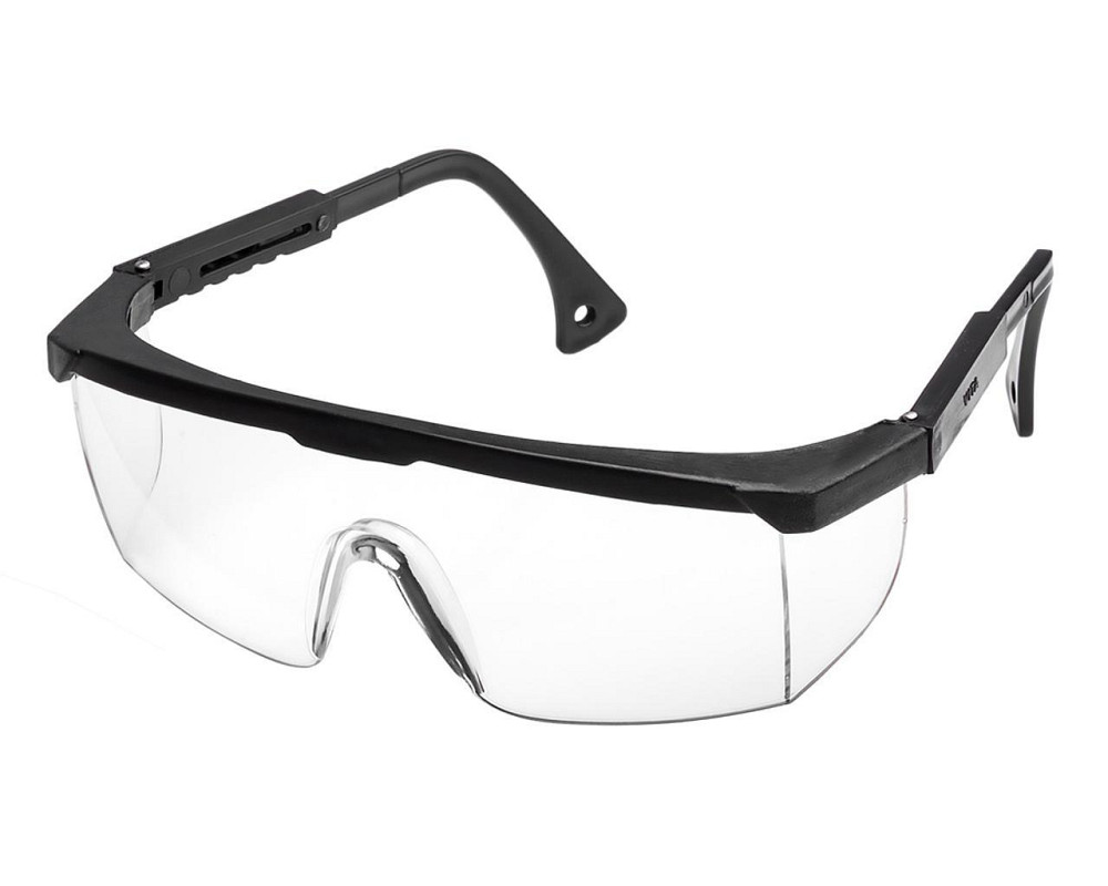 Очки защитные Комфорт линза прозрачная с регулируемой дужкой Полтава - изображение 1