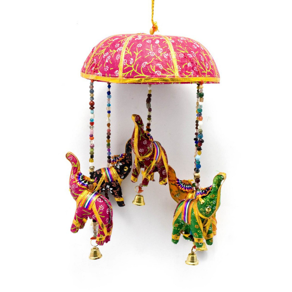 Підвіска декоративна з дзвіночком Слони Київ - фото 1