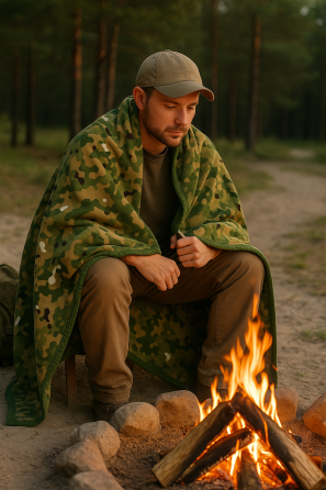 Камуфляжний плед Киев