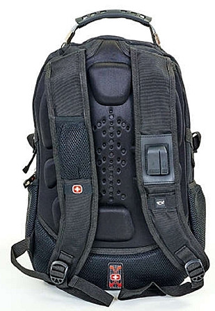 Рюкзак спортивный SWR 559376C 30л 44x32x17 черно-синий Киев - изображение 4
