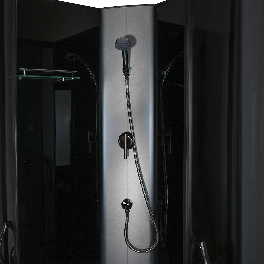 Душовий бокс півкруглий без даху SAN L90GBB BRAVO (3уп.) Тернополь - изображение 14