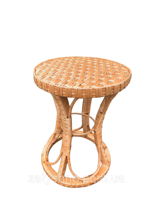 Стульчик из лозы круглый барный Киев - изображение 3