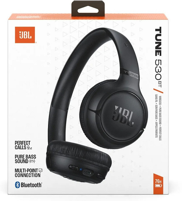 Гарнитура JBL TUNE 530BT Black (JBLT530BTBLKEU) (7225524) Киев - изображение 10