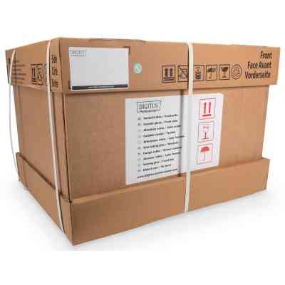 Шафа настінна Digitus Wall Mounting Unique 19" 12U 600x600, RAL 9005 (DN-1912U-6/6-SW) Вінниця