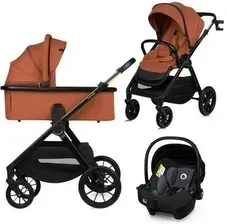 Дитяча коляска Lionelo Layla 3W1 Brown Rust Głęboko Spacerowy + Fotelik Київ