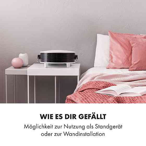 Hot Spot Pebble Fan Heater 2000 W Сушарка для рушників Таймер Пульт дистанційного керування (Німеччина, читати Рівне