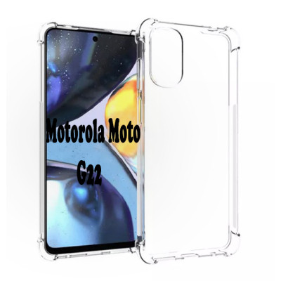 Чохол до мобільного телефона BeCover Anti-Shock Motorola Moto G22 Clear (707881) Вінниця - фото 1