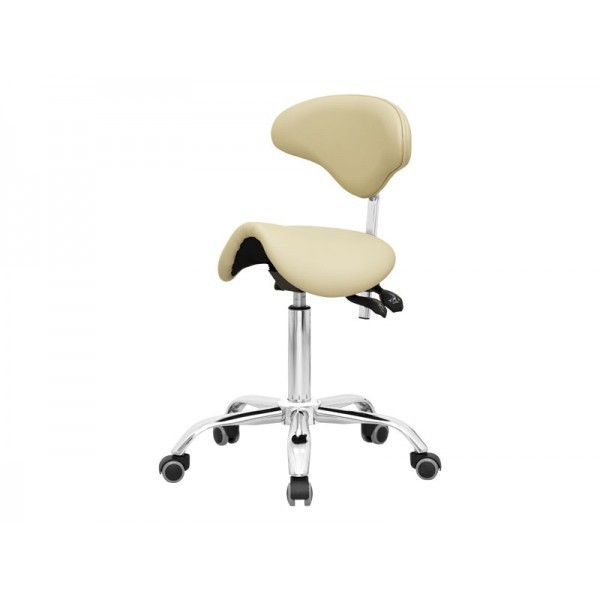 Стілець-сідло для майстра 7015, 4 регулювання, сірий Київ - фото 3