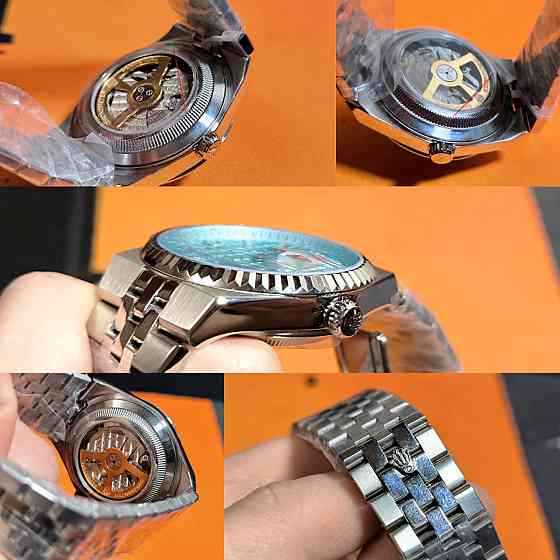 Чоловічий годинник Rolex Oyster Perpetual Land-Dweller Tiffany Blue Automatic Нові Харьков