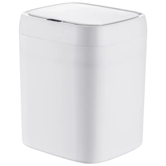 Відро для сміття сенсорне прямокутне Mixxus Wave-TC0212 White 12 л (колір білий) (MI8403)   ( 29658 ) Харків
