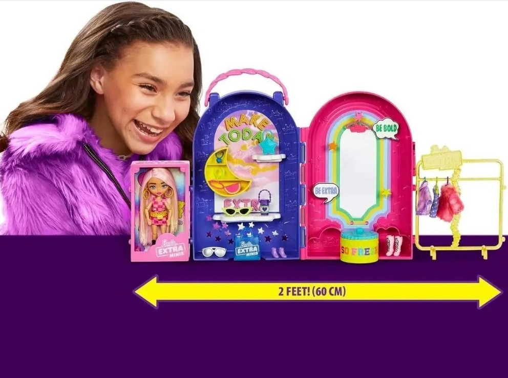 Ігровий набір Барбі Екстра Мініс Бутик і міні лялька Barbie Extra Mini. Харків - фото 4