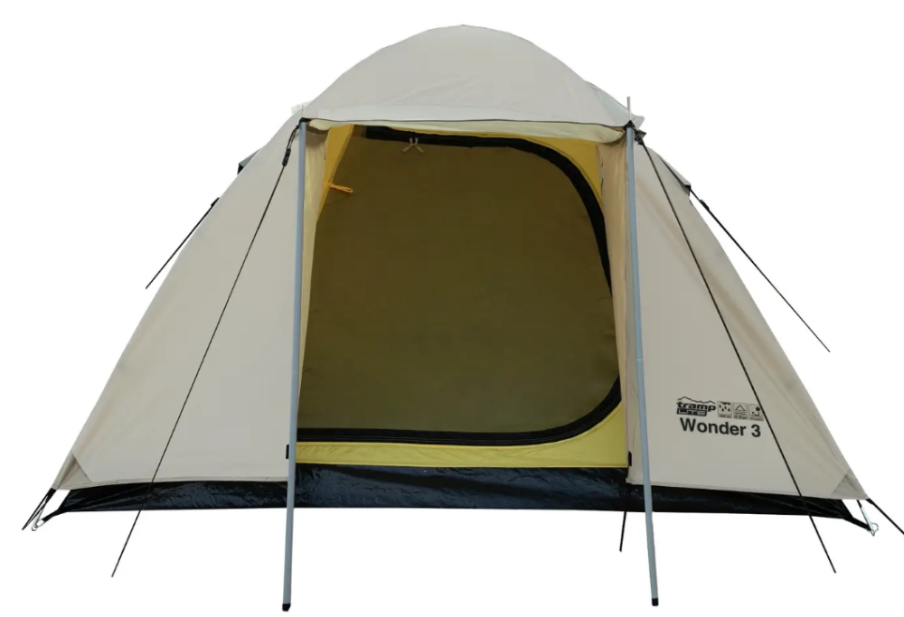 Палатка двухместная Tramp Lite Wonder 2 песочный Киев - изображение 6
