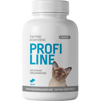 Вітаміни для котів ProVET Profiline Таурин комплекс 180 табл (4823082431700) Вінниця - фото 1