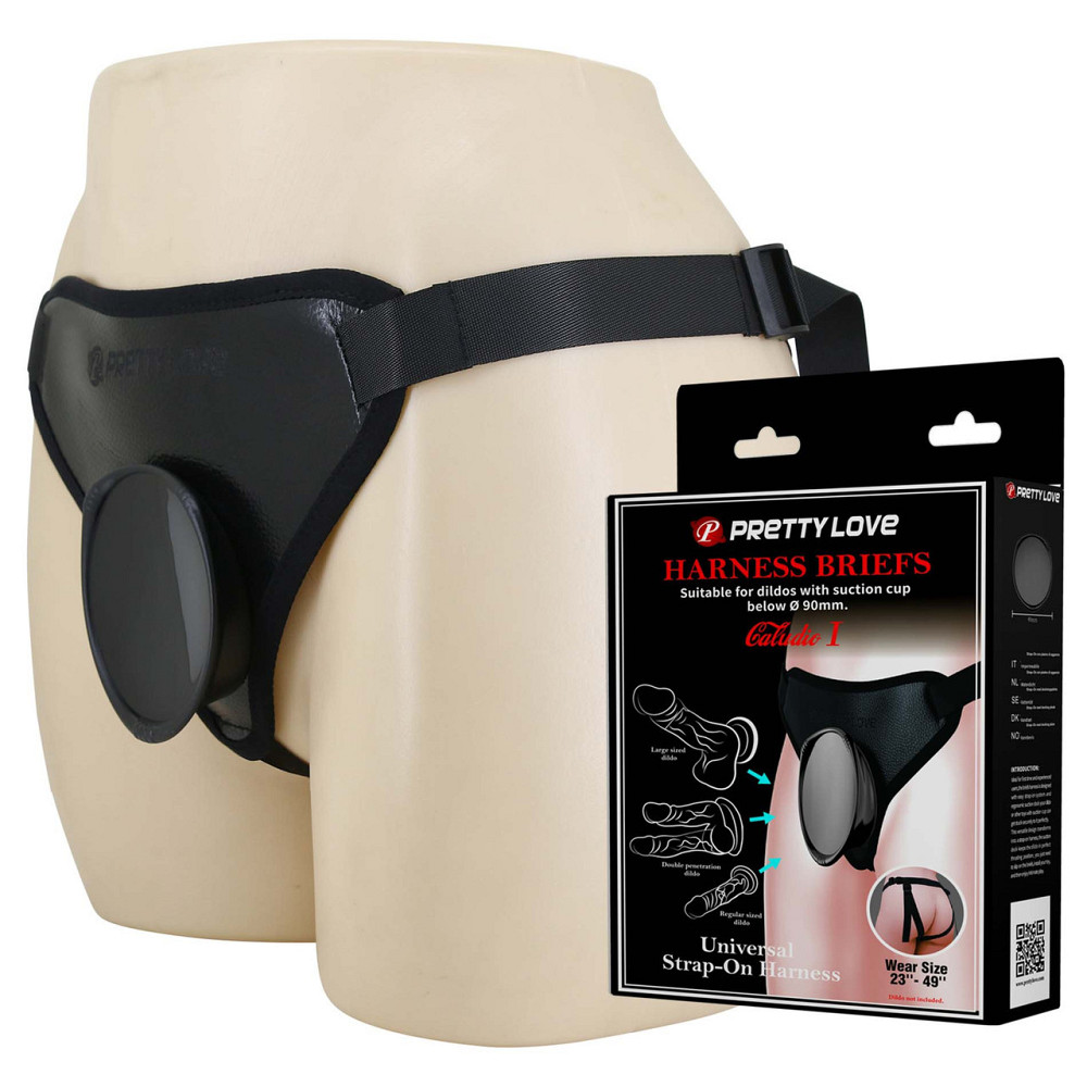 Трусики для страпону - Pretty Love Harness Briefs Caludio I Sex Aura Київ - фото 1