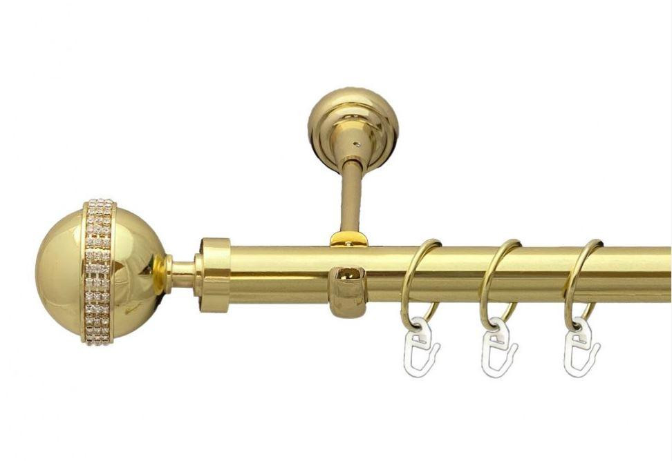 Карниз готовий  укомплектований АВЕЯ (комплект)  колір Золото 3.00 Бровари - фото 1