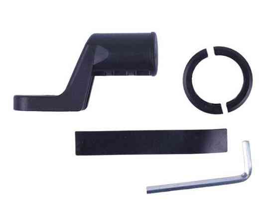 Держатель телефона M6S алюминий черный, с беспроводной зарядкой, с креплением на руль, Kewiq Мукачево