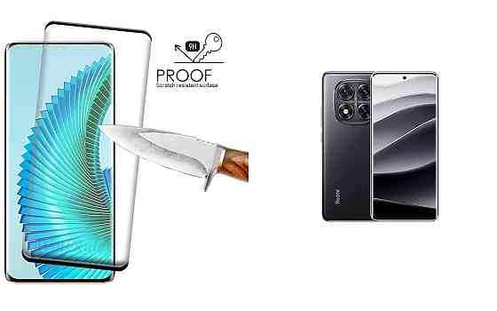 Захисне скло HyperGlass Pro для Xiaomi Redmi Note 14 Pro, 14 Pro 5G – максимальна чутливість та захист Київ