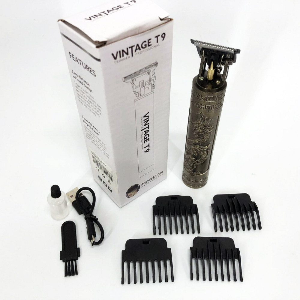 Малошумная машинка для стрижки волос Vintage, Многофункциональный триммер для стрижки волос и тела BG-59 Львов - изображение 6