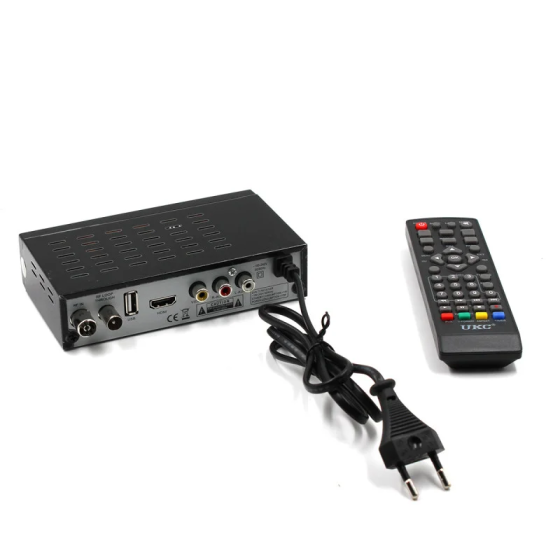 Тюнер Т2 DVB-T2 0968 Metal з підтримкою Wi-Fi та дисплеєм (HDMI, RCA, USB, медіаплеєр, пульт ДУ, Full HD) Одеса