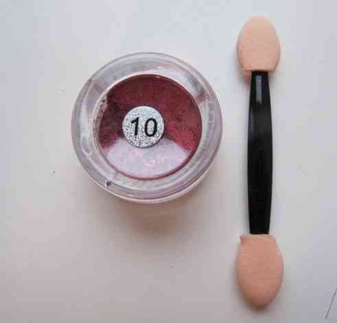 Втирка , пудра зеркальная глубокий бордо вес 3 гр Киев