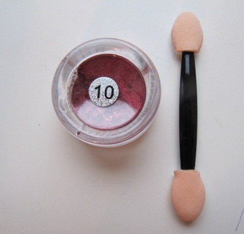 Втирка , пудра зеркальная глубокий бордо вес 3 гр Киев - изображение 3