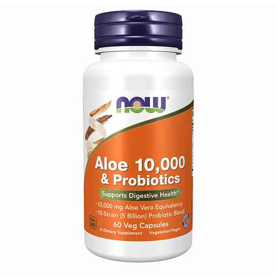 Aloe Vera 10000 &amp; Probiotics - 60 vcaps Луцьк