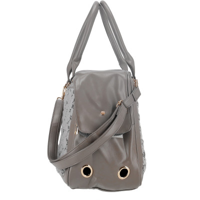 Переноска для животных MISOKO&CO 40x19.5x30 см серая (YIWUMSK70155) Винница - изображение 3