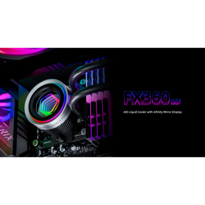 Система жидкостного охлаждения ID-Cooling FX360 INF Винница - изображение 3