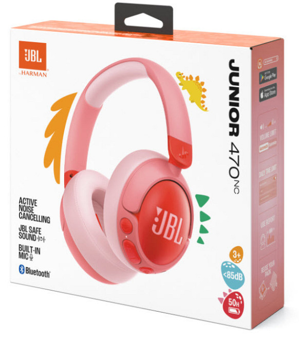 Гарнитура JBL JR470NC Pink (JBLJR470NCPIK) (7065597) Киев - изображение 7