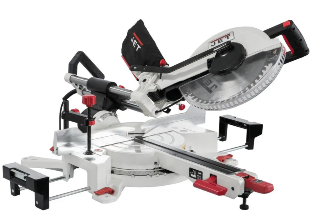 Пила торцевая с протяжкой JET JWMS-12X 230 В, 1,8 кВт. диск Ø=305(30) мм, -+45° глубок- 100/50 Одесса - изображение 2
