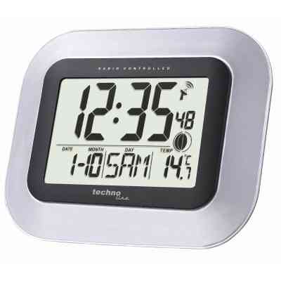 Настінний годинник Technoline WS8005 Silver/Black (DAS301208) Вінниця