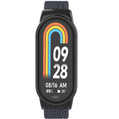 Ремешок для фитнес браслета Armorstandart Braided Solo Loop для Xiaomi Smart Band 10/9/8 Charcoal (ARM86881) Вінниця - фото 2