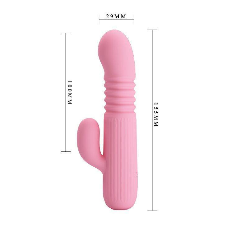 Вибромассажер с поступательным движением Pretty Love - Leopold, BI-014593-1 Sex Aura Киев - изображение 7