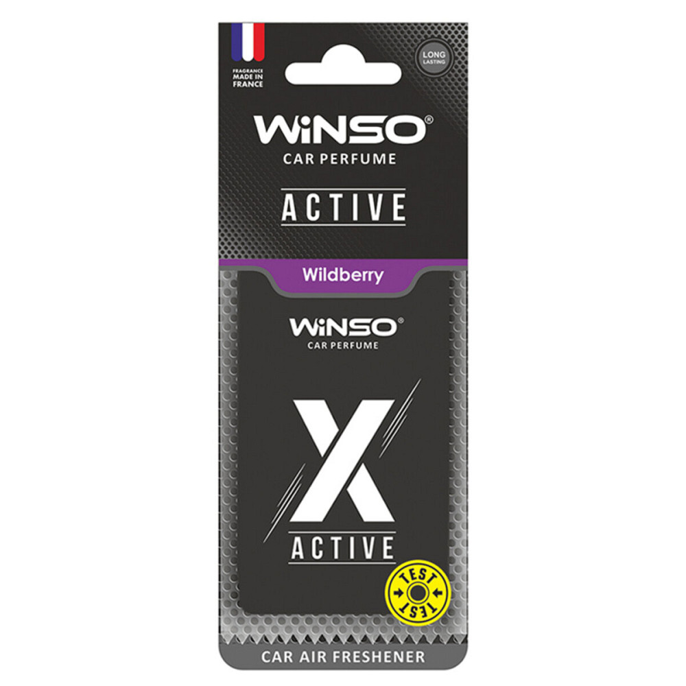 Освежитель воздуха Winso X Active целлюлозный ароматизатор Wildberry Киев - изображение 1