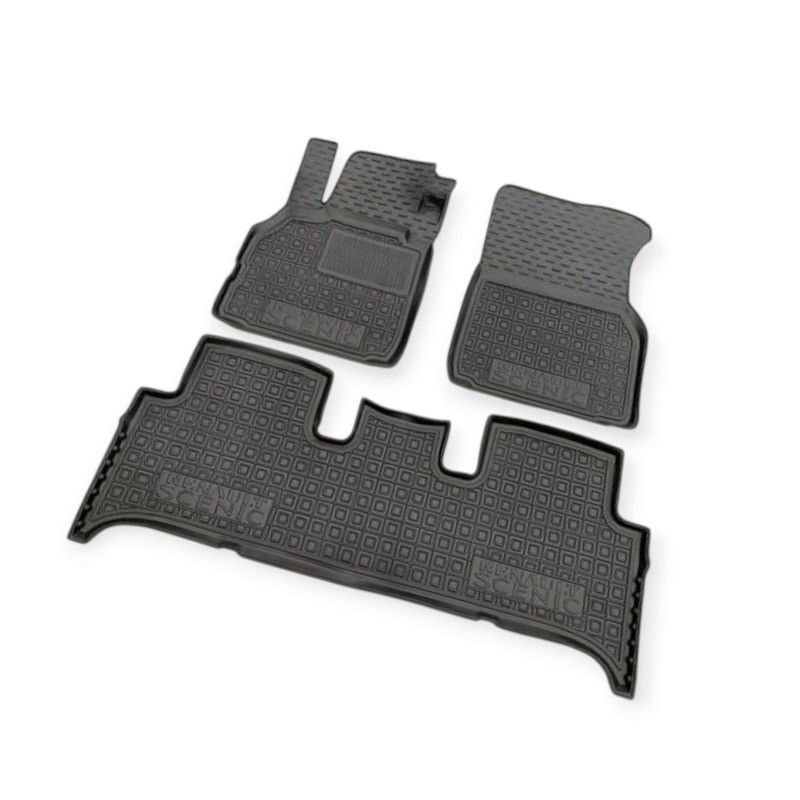 Коврики Рено scenic ii, grand 2001-2009 борт 2,5см, с перемычкой салона Мукачево - изображение 1