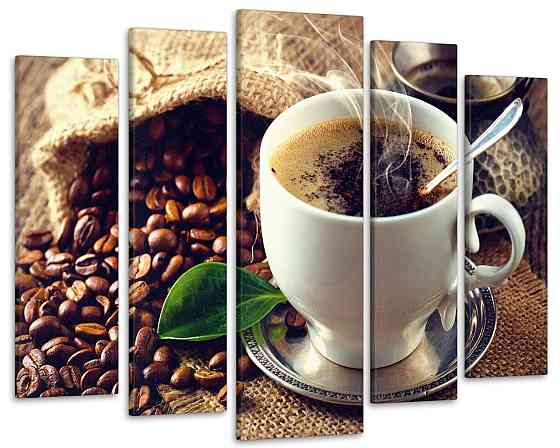 Модульна картина Кави Art-315_5 ( 80х118см ) Київ
