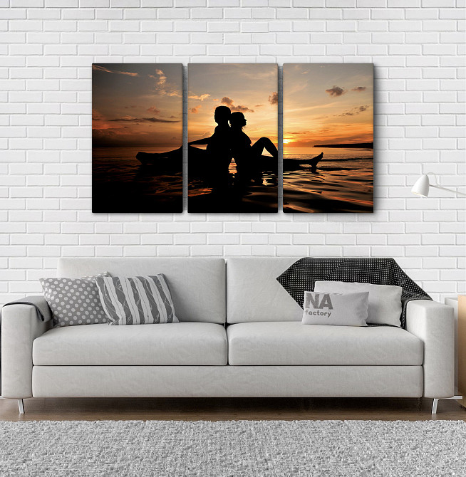 Модульная картина Любовь Пара Аrt-97_3А Киев - изображение 2