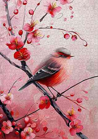 Рубіновий співочий птах - Ruby Songbird (Enjoy-2292) Киев