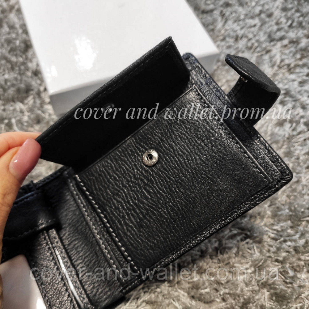 Солідний чоловічий гаманець для грошей і документів з натуральної шкіри MD 538 Київ - фото 5