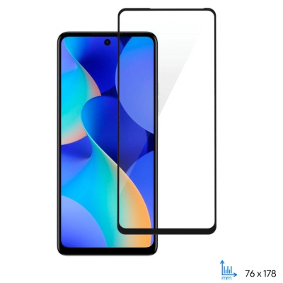 Стекло защитное 2E TECNO Spark 10 Pro (KI7) 2.5D FCFG black (2E-TC-SP10P-SMFCFG-BB) Винница - изображение 1