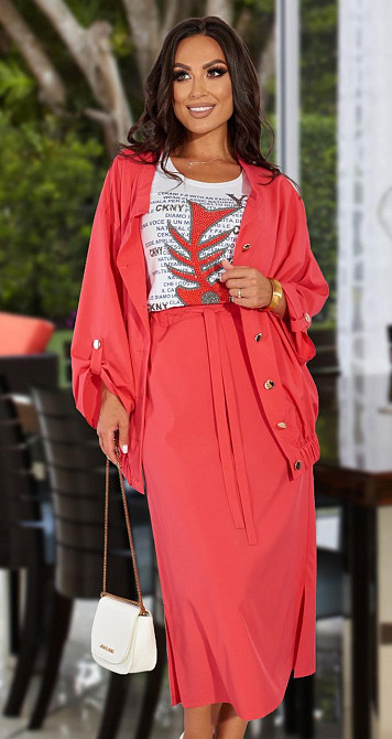 Літній костюм великого розміру (52) Київ - фото 1