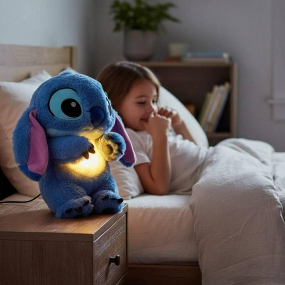 Детская плюшевая мягкая игрушка Дышащий Стич Stich синий Черновцы - изображение 3