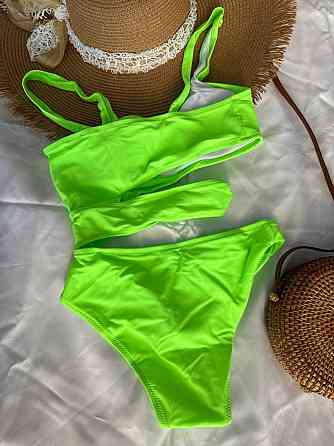 Купальник жіночий суцільний Салатовий L Харків