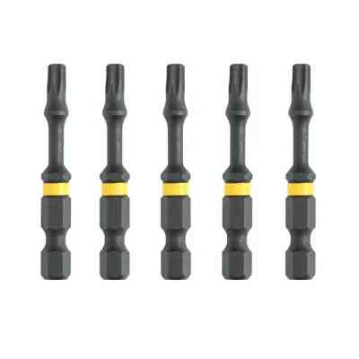 Набор бит DeWALT IMPACT TORSION, ударные, Torx, T15, L=57 мм, 5 шт (DT7394T) Винница