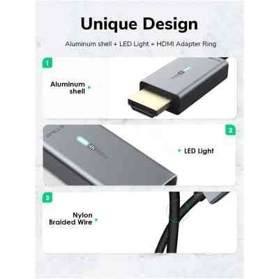 Кабель мультимедійний mini DisplayPort to HDMI 1.0m Cabletime (CA914593) Вінниця